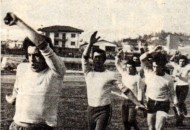 Di Blas in allenamento Fagagna 1976 rappresentativa FVG  4